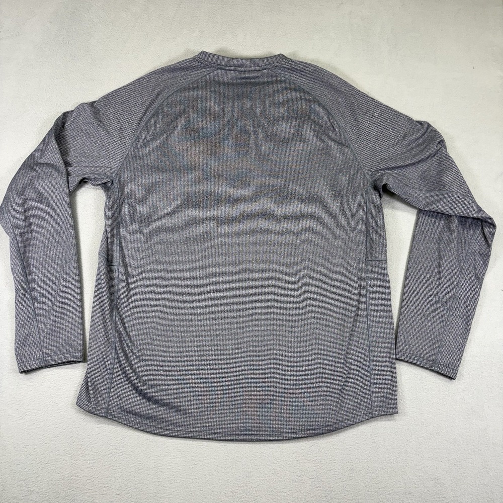 Marsh Wear Mens XL Waffle Knit Henley Shirt Long Sleeve Outdoor Coastal - Picture 3 of 11